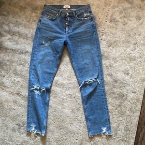 Size 25 AGOLDE Jamie jeans